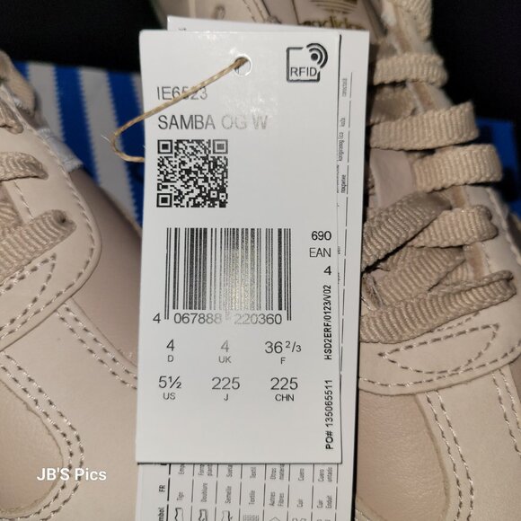 Adidas Originals Samba OG W Wonder Taupe Women IE6523 Women’s Size 5.5 Sneakers - Picture 15 of 16